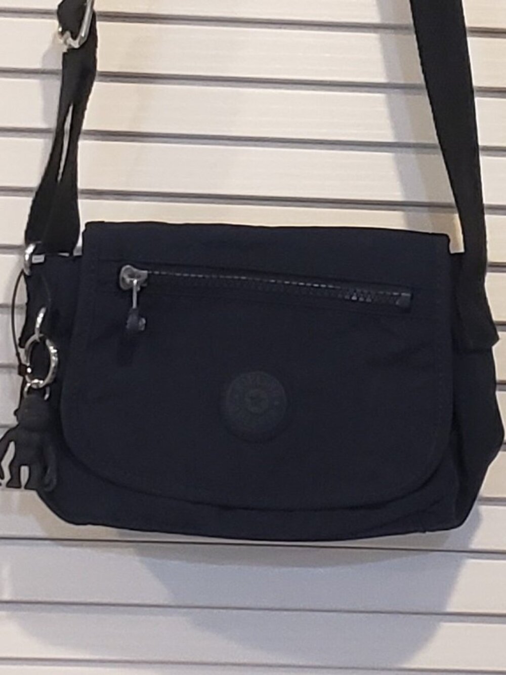 Kipling navy blue nylon SABIAN Crossbody Bag